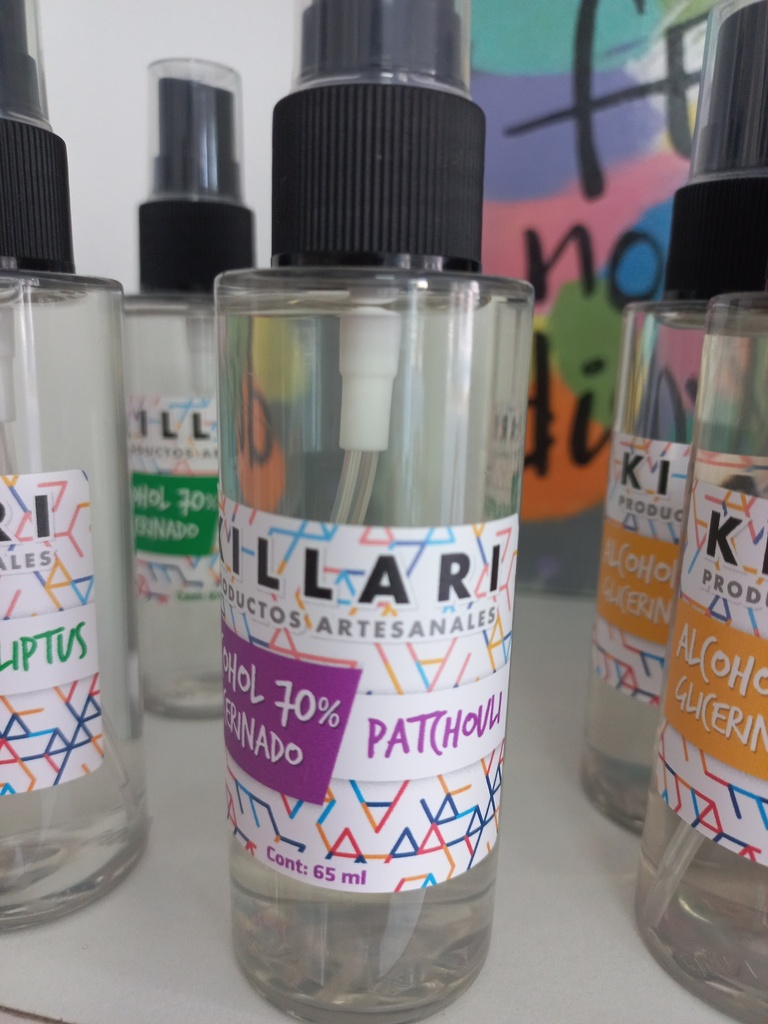 ALCOHOL GLICERINADO PATCHOULI 65ml