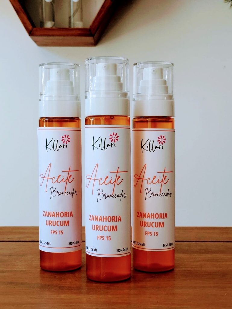 ACEITE BRONCEADOR URUCUM 120ml