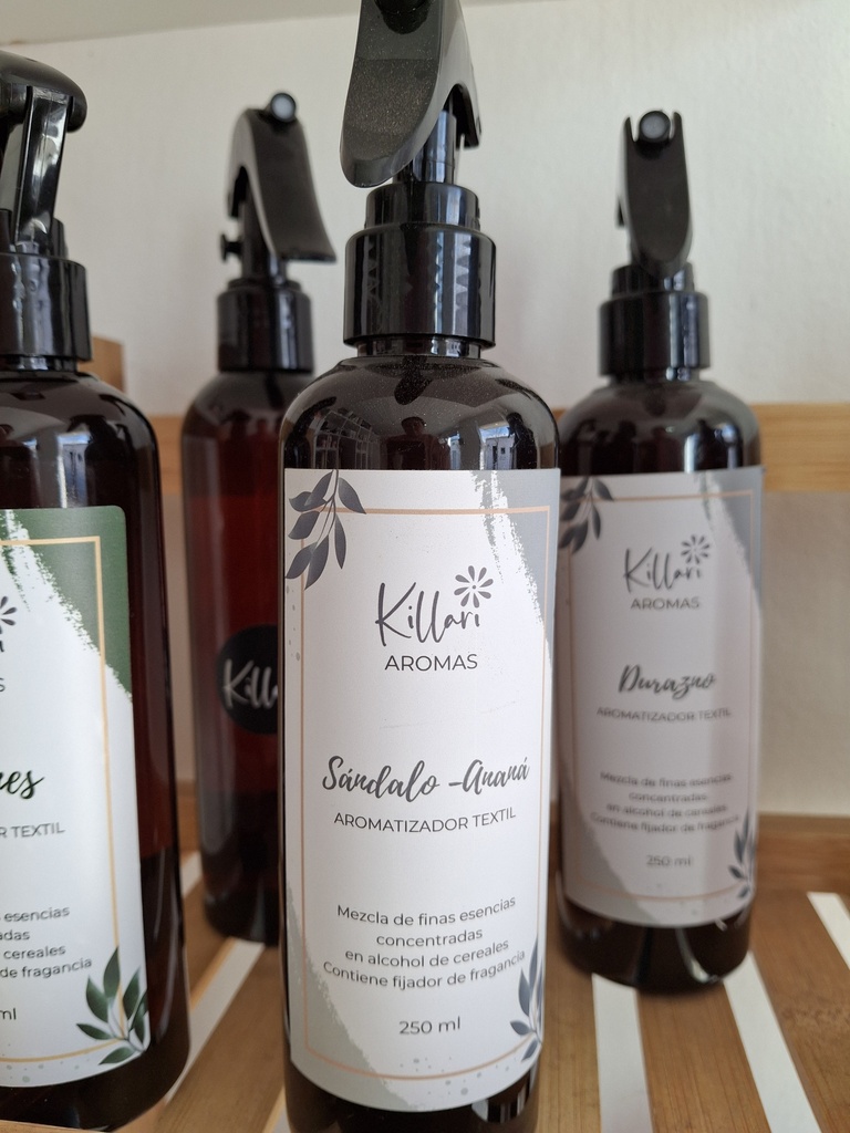 AROMATIZADOR TEXTIL SANDALO- ANANA 250 ml